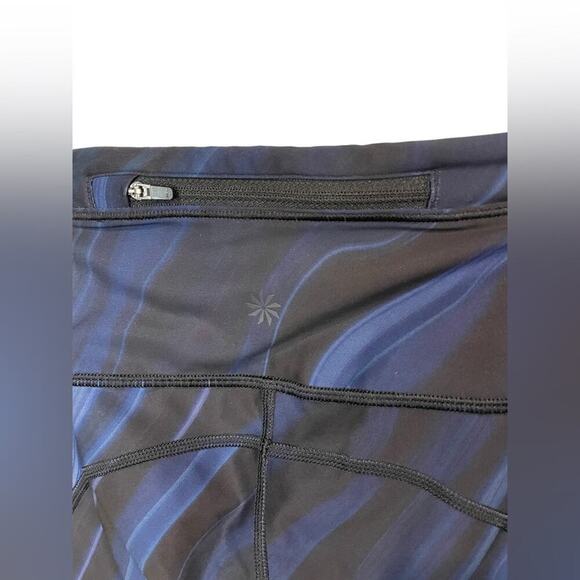 ATHLETA Accelerate Geode Blue Crop Size Small EUC $79 MSRP - Picture 7 of 11